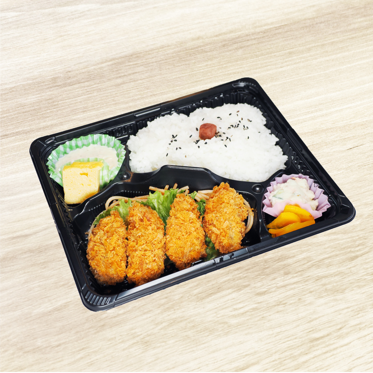 カキフライ弁当