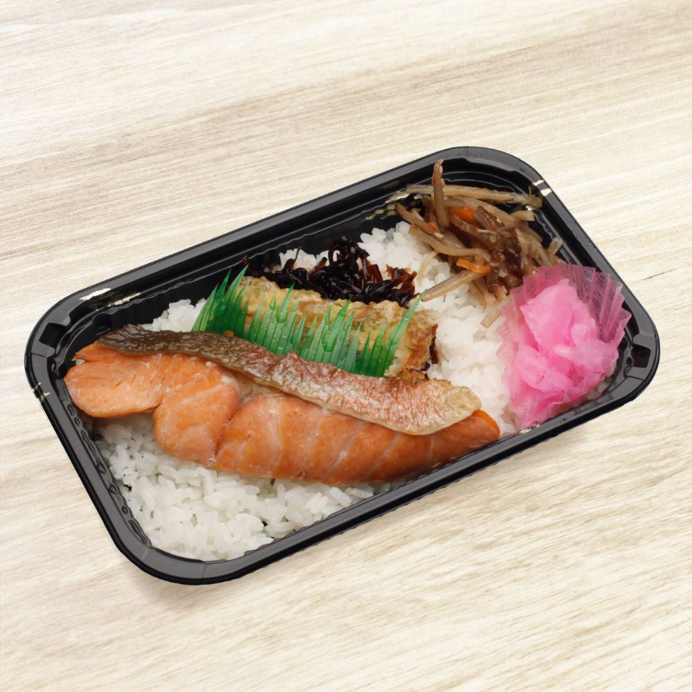 シャケ弁当